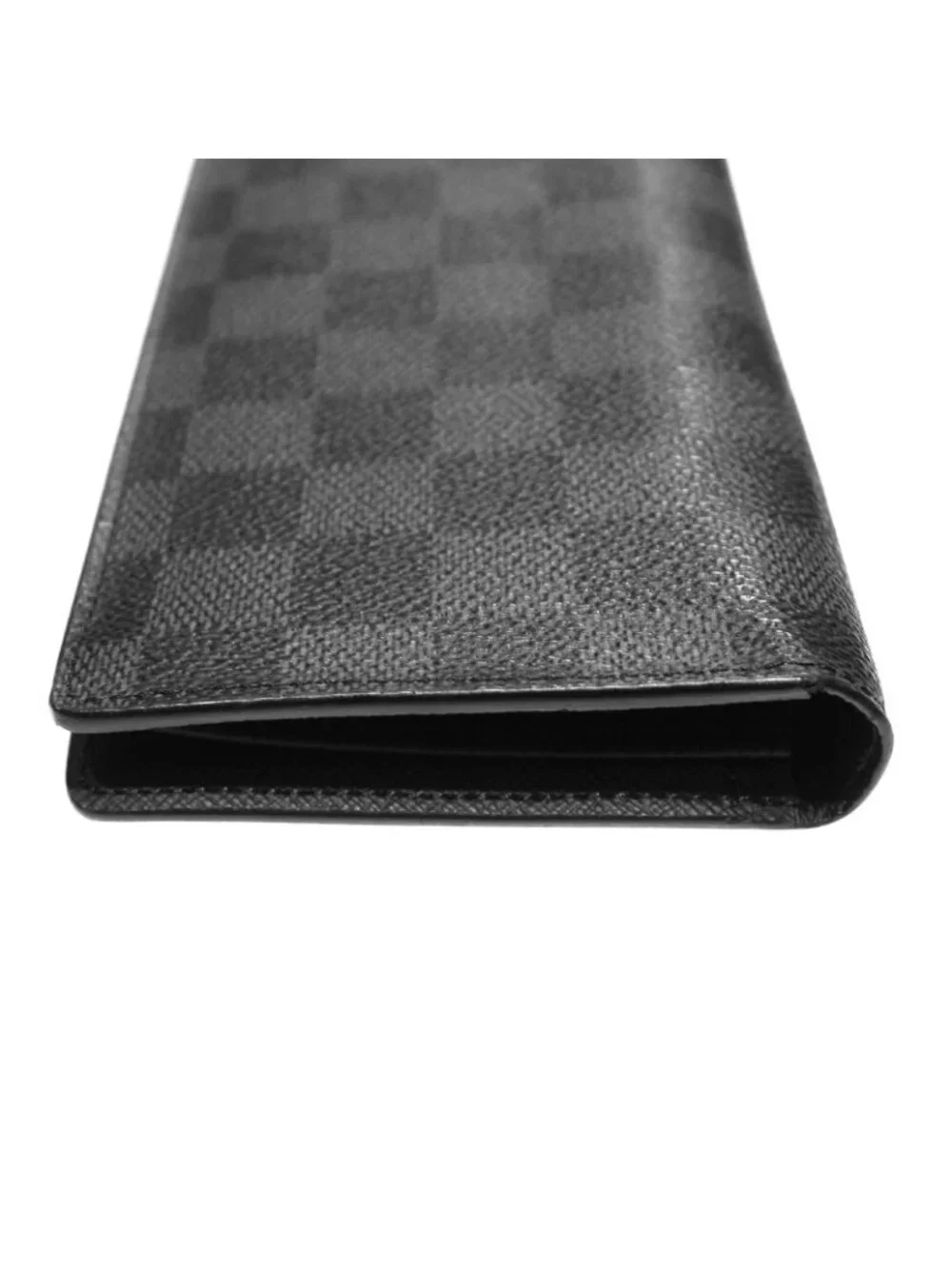 Louis Vuitton Portefeuille Ron Damier Graphite Wallet Canvas